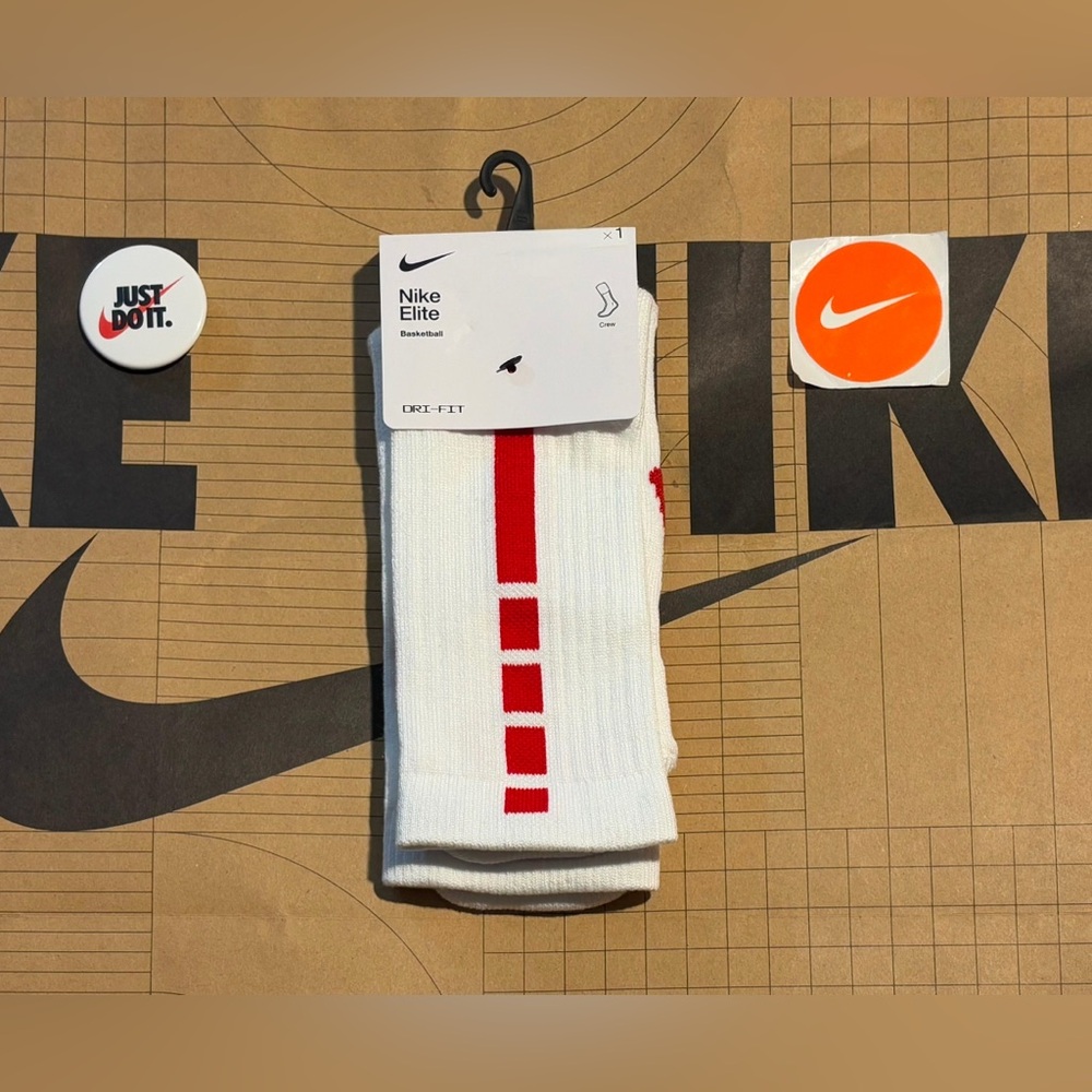 Nike Elite Basketball Cushioned Crew Socks SX7622